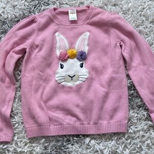 Gymboree Pink Bunny Kids Sweater